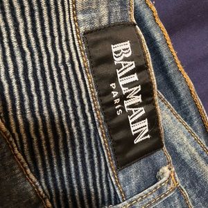 Balmain indigo Jeans